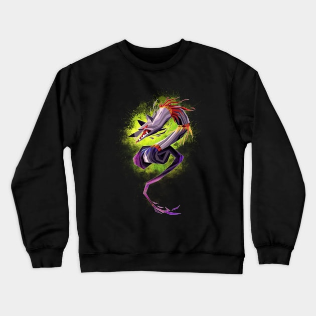 serpent wolf Crewneck Sweatshirt by gh30rgh3